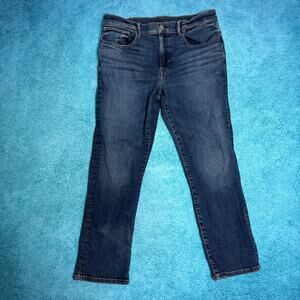 Lucky Brand 223 Straight Jeans Mens Size 34x30 Medium Wash Stretch